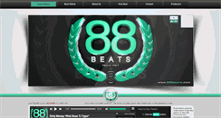 Desktop Screenshot of 88beats.com